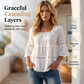 👚 60% OFF NOW! ⏰ Elegant Square Neck Summer Blouse – Breezy fabric & relaxed fit – Perfect for warm days, brunch or office – feminine and versatile 🌸