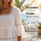 👚 60% OFF NOW! ⏰ Elegant Square Neck Summer Blouse – Breezy fabric & relaxed fit – Perfect for warm days, brunch or office – feminine and versatile 🌸