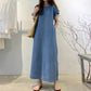 👗 60% OFF NOW! 🌸 Women's Summer Casual Denim Dress – Soft, breathable & relaxed fit – Button-down style, perfect for beach or brunch – easy, breezy summer essential ✨