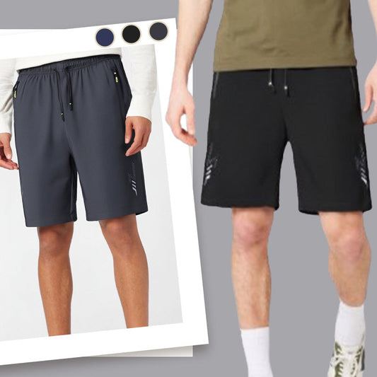 🩳 50% OFF NOW! 💨 Men's Cooling Airy Quick-Dry Athletic Shorts – Breathable mesh, lightweight & moisture-wicking – Perfect for gym, running & hot days 🏃‍♂️