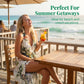 👗 50% OFF NOW! 🌊 Elegant V-Neck Beach Skort Dress – Built-in shorts & lightweight – Flowy, breezy – perfect for seaside walks or summer parties – chic and practical 🌸