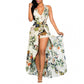 👗 50% OFF NOW! 🌊 Elegant V-Neck Beach Skort Dress – Built-in shorts & lightweight – Flowy, breezy – perfect for seaside walks or summer parties – chic and practical 🌸