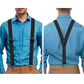 👔 50% OFF! 🔥 Men's X-Back Suspenders – Hook clips, adjustable & heavy-duty hold ✨