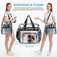 👜 50% OFF NOW! ✨ Clear Tote Bag with Zipper – Durable PVC & lightweight – Stadium-friendly, perfect for beach, concerts or travel – spacious and secure 🏟️