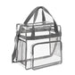 👜 50% OFF NOW! ✨ Clear Tote Bag with Zipper – Durable PVC & lightweight – Stadium-friendly, perfect for beach, concerts or travel – spacious and secure 🏟️