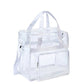 👜 50% OFF NOW! ✨ Clear Tote Bag with Zipper – Durable PVC & lightweight – Stadium-friendly, perfect for beach, concerts or travel – spacious and secure 🏟️