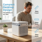 🌀 50% OFF NOW! ❄️ Portable Air Cooler with 3 Speeds – USB-powered & compact – Personal cooling, perfect for desk, bedside or travel – quiet operation with water tank option 💧