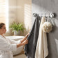 🧲 BUY 3 GET 1 FREE! 🪝 Minimalist Suction Cup Hook Rail – No drilling, rust-proof & strong hold – Perfect for kitchen, bathroom or office – adhesive-free removal, reusable design 🚪