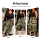 👖 50% OFF NOW! 🌿 Women's Summer Camouflage Cropped Pants – Lightweight & breathable – Elastic waist, relaxed fit – perfect for hiking, travel or casual days 🌞