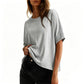 👚 50% OFF NOW! ☁️ Women's Comfortable Crew-Neck T-Shirt – Soft cotton & breathable – Relaxed fit, perfect for daily wear or lounging – simple and versatile 🌸