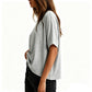 👚 50% OFF NOW! ☁️ Women's Comfortable Crew-Neck T-Shirt – Soft cotton & breathable – Relaxed fit, perfect for daily wear or lounging – simple and versatile 🌸