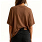 👚 50% OFF NOW! ☁️ Women's Comfortable Crew-Neck T-Shirt – Soft cotton & breathable – Relaxed fit, perfect for daily wear or lounging – simple and versatile 🌸