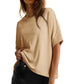 👚 50% OFF NOW! ☁️ Women's Comfortable Crew-Neck T-Shirt – Soft cotton & breathable – Relaxed fit, perfect for daily wear or lounging – simple and versatile 🌸