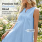 👗 60% OFF NOW! ⏰ Breathable Summer Casual Dress – Lightweight & relaxed fit – Perfect for hot days, beach or errands – easy, breezy style 🌸