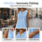 👗 60% OFF NOW! ⏰ Breathable Summer Casual Dress – Lightweight & relaxed fit – Perfect for hot days, beach or errands – easy, breezy style 🌸
