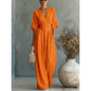 👗 60% OFF NOW! ✨ Women's V-Neck High Waist Wide Leg Jumpsuit – Flowy & lightweight – Flattering fit, perfect for summer events or resort wear – effortless elegance 🌸