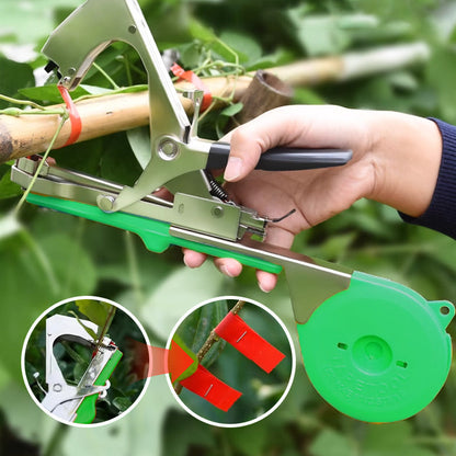 🌱 60% OFF NOW! 🔧 Universal Lightweight Durable Plant Vine Tying Machine – For tomatoes, grapes & climbing plants – Adjustable tension, quick taping – saves time in garden or greenhouse 🍅
