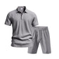 👕 50% OFF NOW! 🌴 Men's Casual Top & Shorts 2-Piece Set – Breathable & relaxed fit – Perfect for summer, beach or lounging – easy matching style 🩳☀️