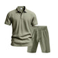 👕 50% OFF NOW! 🌴 Men's Casual Top & Shorts 2-Piece Set – Breathable & relaxed fit – Perfect for summer, beach or lounging – easy matching style 🩳☀️