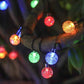 💡 50% OFF NOW! ☀️ Waterproof Bubble Solar String Lights for Patio – 10 LEDs, auto-on & energy-saving – Perfect for garden, balcony or parties – warm glow without wiring 🌿