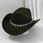 🤠 50% OFF NOW! 💖 Women's Rhinestone Heart Cowboy Hat – Elegant French jazz fedora – Sparkly detail, lightweight & adjustable – perfect for festivals, parties or chic summer style 🎶
