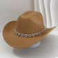 🤠 50% OFF NOW! 💖 Women's Rhinestone Heart Cowboy Hat – Elegant French jazz fedora – Sparkly detail, lightweight & adjustable – perfect for festivals, parties or chic summer style 🎶