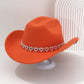 🤠 50% OFF NOW! 💖 Women's Rhinestone Heart Cowboy Hat – Elegant French jazz fedora – Sparkly detail, lightweight & adjustable – perfect for festivals, parties or chic summer style 🎶