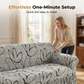❄️Summerfresh 50% OFF!🛋️Stretch Sofa Slipcover – Instant Living Room Refresh with Ruffled Skirt