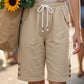 🩳 50% OFF NOW! 🌸 Women's Casual Drawstring Bermuda Shorts – Soft, breathable & relaxed fit – Perfect for lounging, travel or warm days – comfortable and versatile 🌞