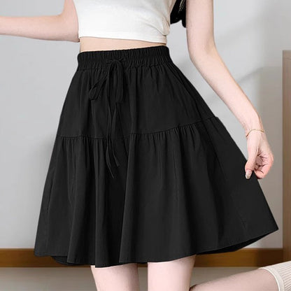 👗 50% OFF NOW! 🌸 Women High Waist Skirt Pants – Wide leg ruffle culottes – Flowy & flattering – perfect for summer, beach or resort wear ✨