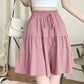 👗 50% OFF NOW! 🌸 Women High Waist Skirt Pants – Wide leg ruffle culottes – Flowy & flattering – perfect for summer, beach or resort wear ✨