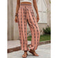 👖 50% OFF NOW! 🌸 Women's Smocked High Waist Printed Lantern Pants – Flowy, breathable & elastic waist – Perfect for summer, beach or resort – trendy and comfortable 🌿