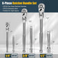 🔧 50% OFF NOW! ⏰ 6-Piece Flex Head Ratchet Wrench Set – 72-tooth gear & 180° pivoting head – For tight spaces, rust-resistant – ideal for auto or home repair 🛠️