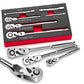 🔧 50% OFF NOW! ⏰ 6-Piece Flex Head Ratchet Wrench Set – 72-tooth gear & 180° pivoting head – For tight spaces, rust-resistant – ideal for auto or home repair 🛠️