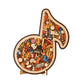 🧩 50% OFF NOW! 🎵 Wooden Musical Note Jigsaw Puzzle – Eco-friendly & beautiful display piece – Perfect gift for musicians or puzzle fans – relaxing and decorative ✨