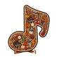 🧩 50% OFF NOW! 🎵 Wooden Musical Note Jigsaw Puzzle – Eco-friendly & beautiful display piece – Perfect gift for musicians or puzzle fans – relaxing and decorative ✨
