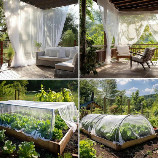 🦟 50% OFF NOW! 🌿 Insect Netting Mesh for Garden & Patio Protection – Fine weave & durable – Keeps bugs out, lets air in – perfect for plants, porches or outdoor dining 🪴