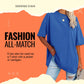 👚 55% OFF NOW! ☀️ Women's Loose T-Shirt – Soft, breathable & relaxed fit – Perfect for summer, beach or lounging – easy to style with shorts or jeans 🌸