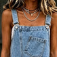 👗 60% OFF NOW! 👖 Women's Sleeveless Denim Overall Midi Dress – Soft denim & relaxed fit – Vintage style, side pockets – perfect for casual days or summer layering ✨