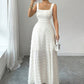👗 50% OFF NOW! 🏆 Women's Sleeveless Square Neck Split Maxi Dress – Flowy & elegant – Perfect for summer parties or evening events – chic and breathable ✨🌸