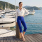 👖 50% OFF NOW! 🌸 Women's Comfortable Tummy Control Stretch Capris – High-waisted & 4-way stretch – Breathable, perfect for yoga, travel or everyday comfort – flattering and smooth ✨