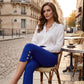 👖 50% OFF NOW! 🌸 Women's Comfortable Tummy Control Stretch Capris – High-waisted & 4-way stretch – Breathable, perfect for yoga, travel or everyday comfort – flattering and smooth ✨
