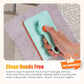 🫧 BUY 2 GET 1 FREE! ⏰ No-Touch Snap Grip Mini Mop – Compact & easy wringing – Perfect for small spills, windows or cars – no hand contact, reusable pad 🚗🧽