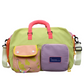 🎒 50% OFF NOW! 🏆 Casual Color Block Overnight Bag – Spacious & durable – Perfect for gym, travel or weekend trips – lightweight with carry handles 🧳