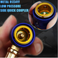 🚗 Save 50%! ❄️ R1234YF Charge Hose – Quick coupler, gauge & easy AC recharge ✨
