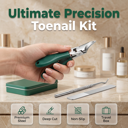 ✂️ BUY 2 GET 1 FREE! 💅 Precision Nail Care Set – Curved blade & compact ✨