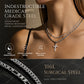 ✨ 50% OFF NOW! 💫 Double Layer Cross Chain Necklace – Gold/silver tone & adjustable – Versatile layering piece – perfect for daily wear or special occasions ⛓️