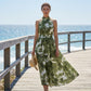 👗 60% OFF NOW! 🌸 Women's Halter Neck Sleeveless Printed Dress – Lightweight & flowy – Perfect for summer, beach or vacation – vibrant print, easy breezy style 🌊
