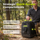 🎒 50% OFF NOW! 🛠️ Heavy-Duty Multi-Compartment Tool Bag Backpack – 22 pockets & padded straps – Organizes tools, perfect for electricians, plumbers or DIYers – durable and portable 🔧