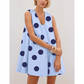 👗 50% OFF NOW! ⚫ Women's Sleeveless U-Neck Polka Dot Mini Dress with Pockets – Playful & lightweight – Perfect for summer parties or casual outings – practical and chic 🎀